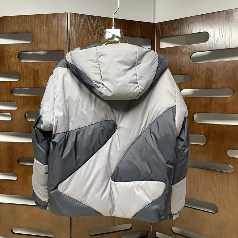 Geometric Down Jacket