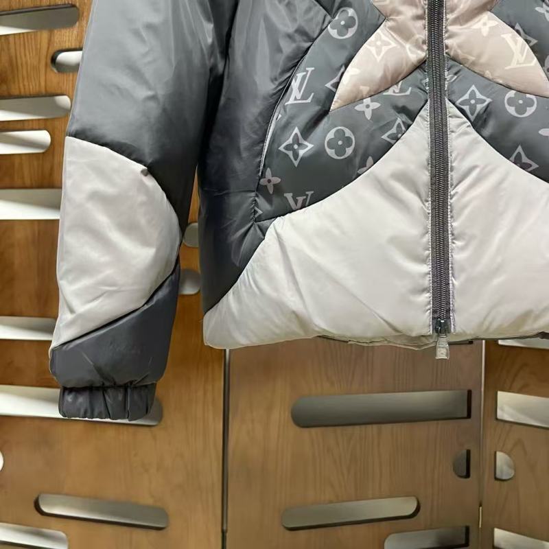 Geometric Down Jacket