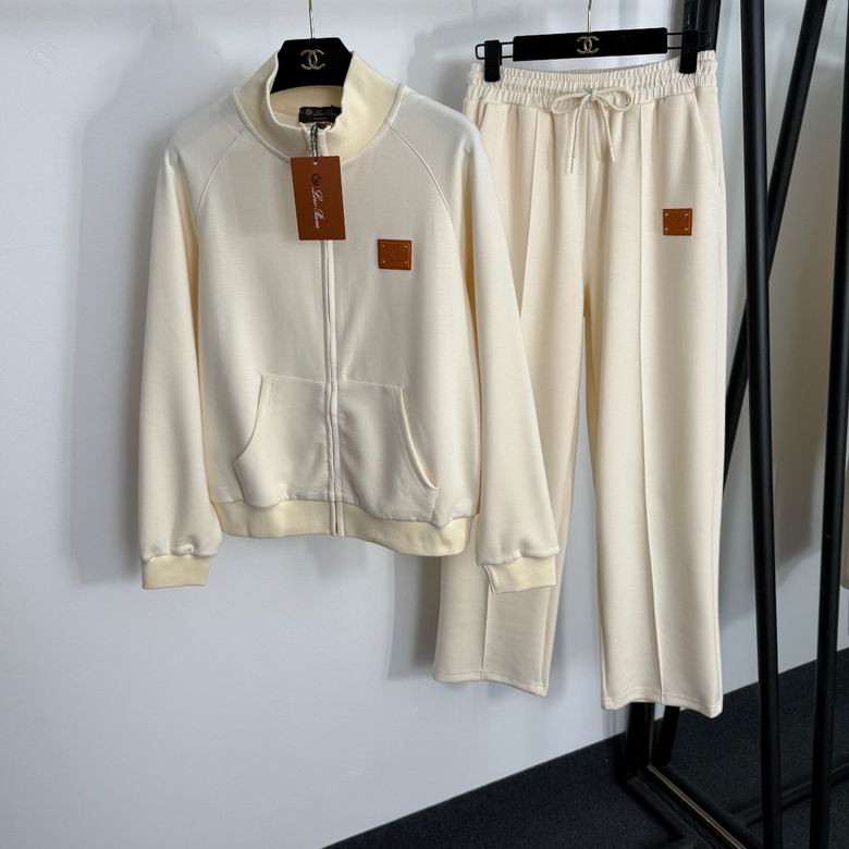 Conjunto de chaqueta y pantalón con cremallera gris