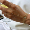 Pulsera Lilia de cadena para la mano
