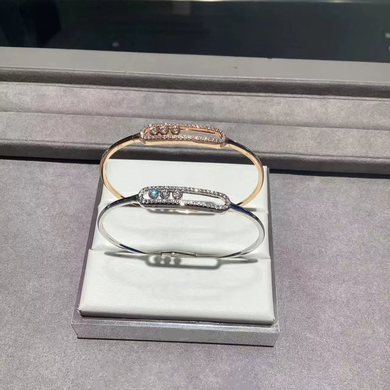 Minimalistisches ovales Armband