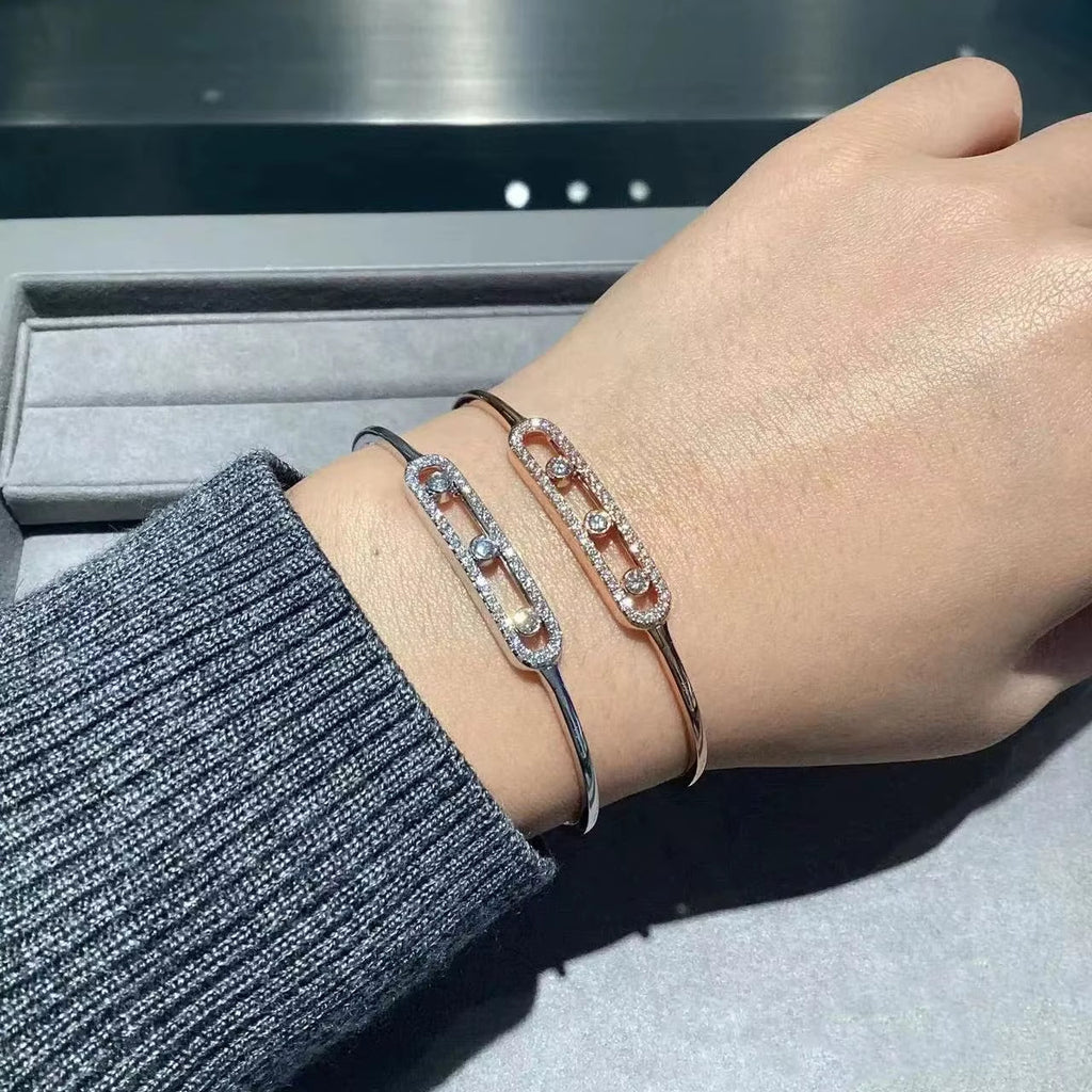 Minimalistisches ovales Armband