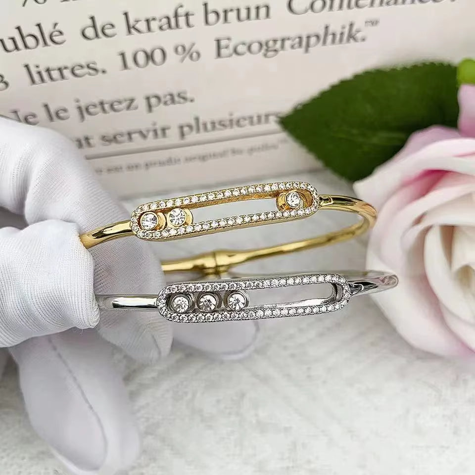 Minimalistisches ovales Armband