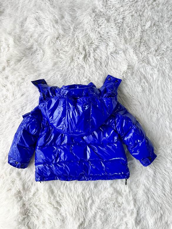 Chaqueta acolchada brillante para niños