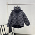 Unisex-Steppjacke mit Struktur