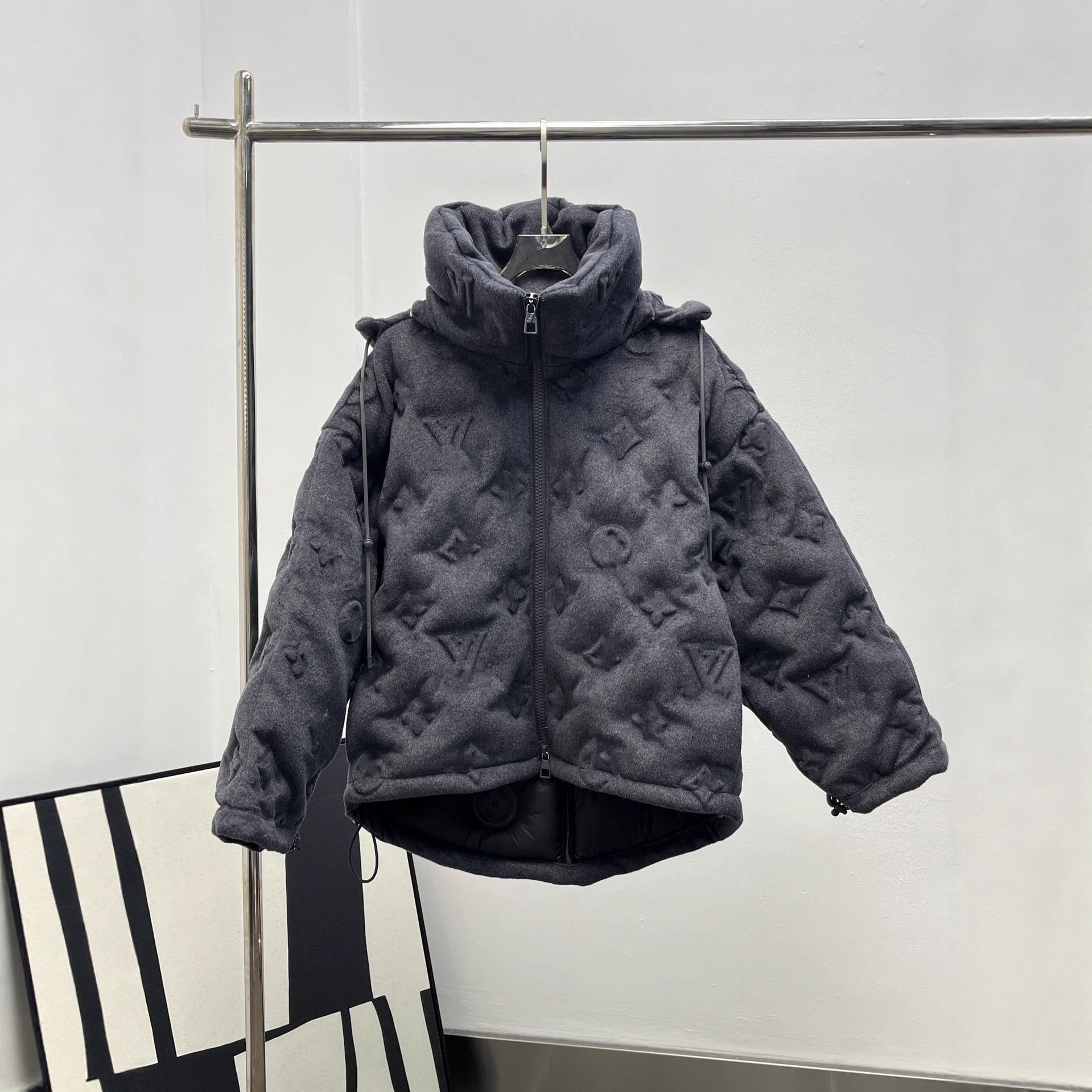Unisex-Steppjacke mit Struktur