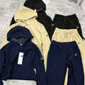 Two-piece corduroy lounge set