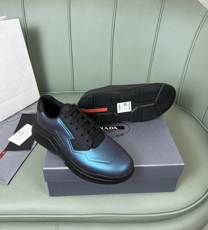 Zapatillas deportivas azules de alto rendimiento