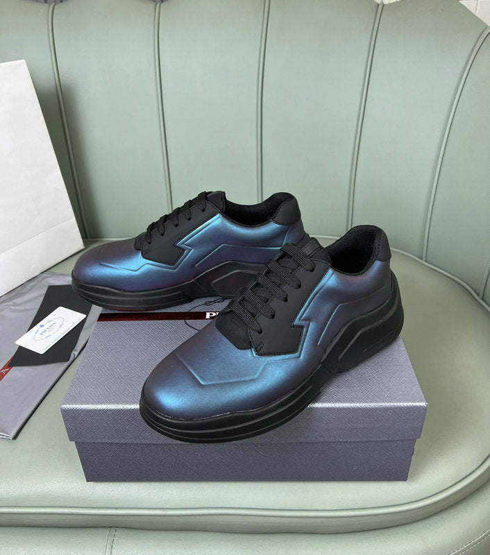 Zapatillas deportivas azules de alto rendimiento
