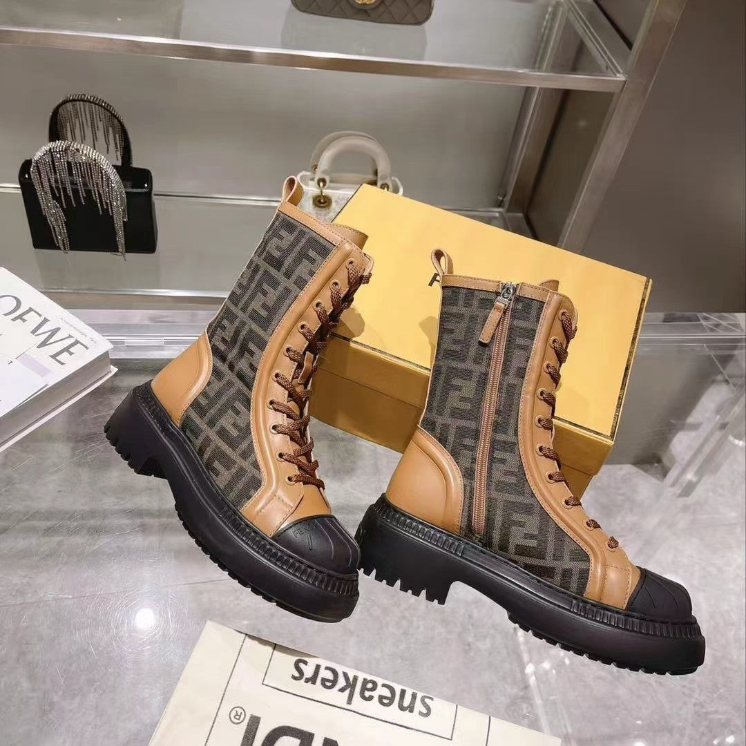 Botas de motorista Domino para mujer