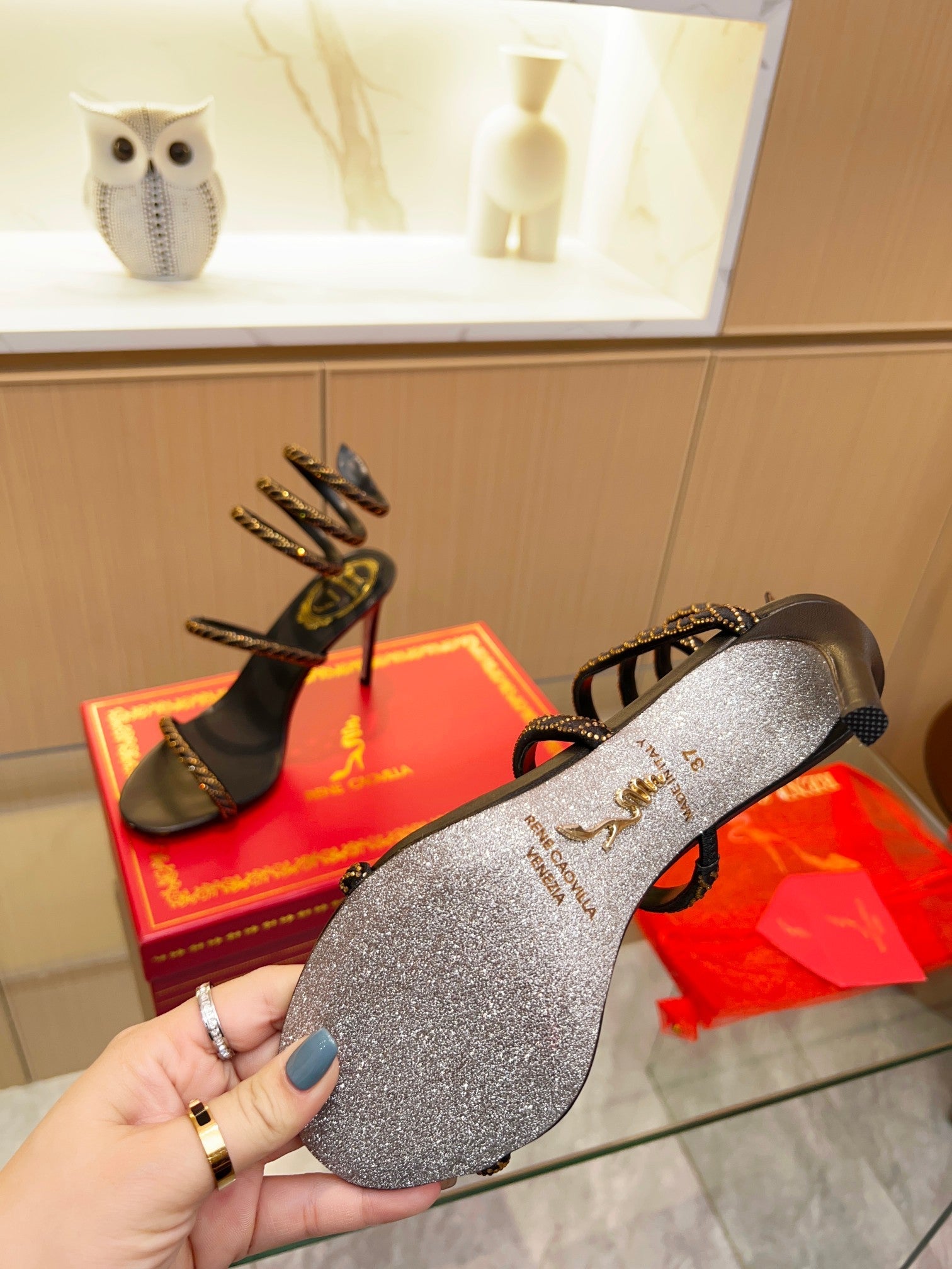 Sandalias Cleo Color Crystal