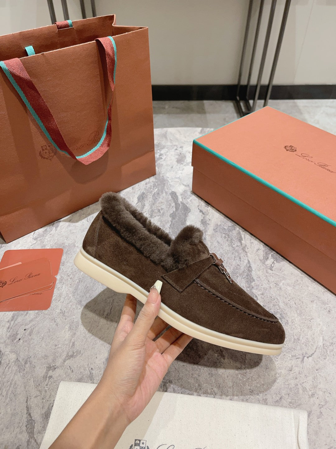 Hochwertige Lederloafer mit Quasten