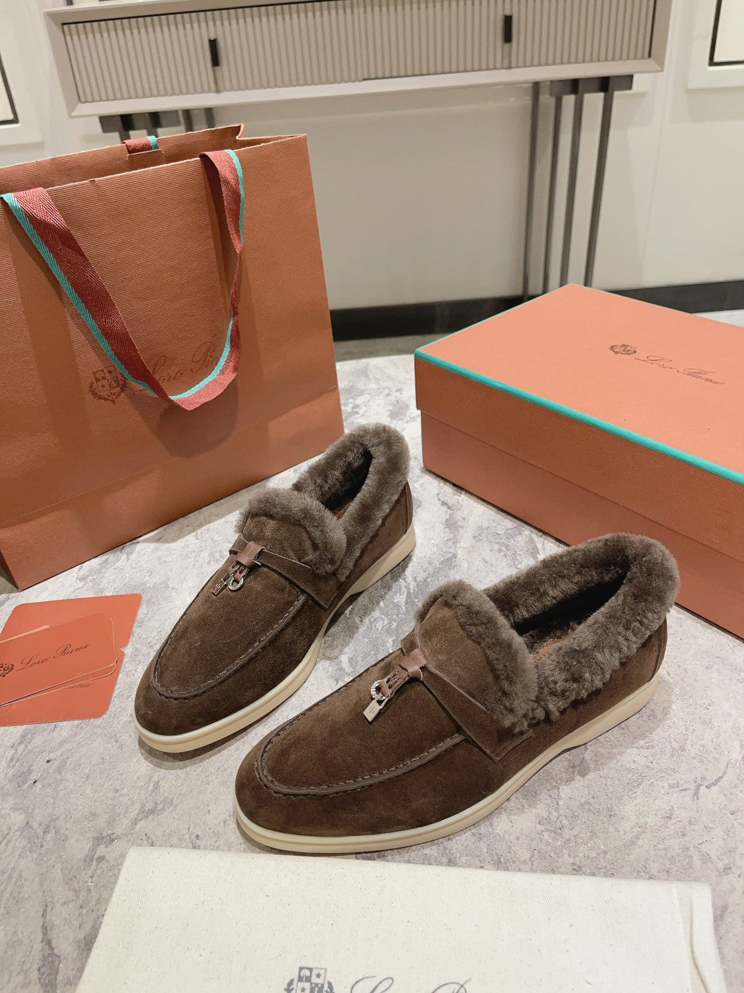 Hochwertige Lederloafer mit Quasten