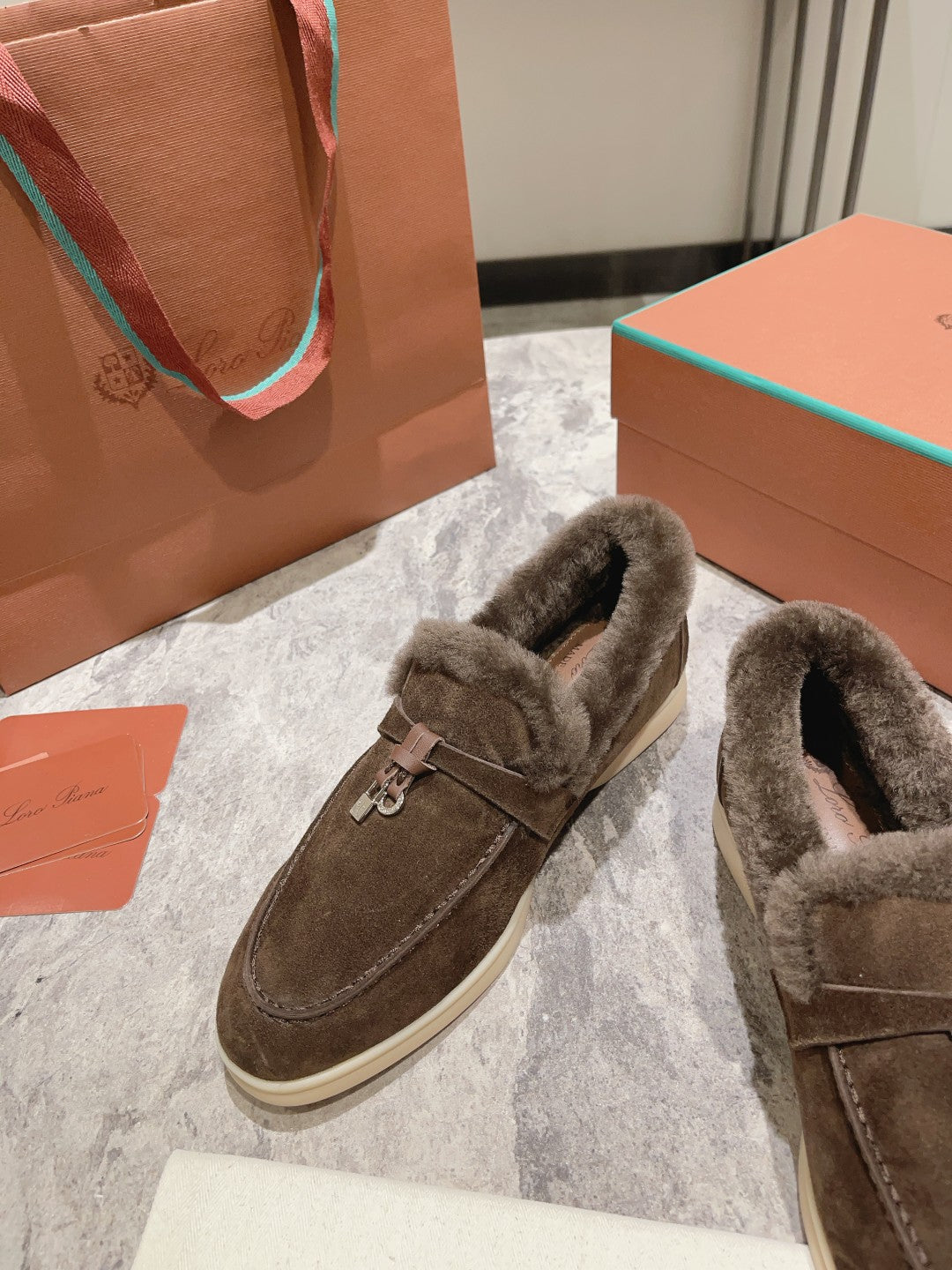 Hochwertige Lederloafer mit Quasten