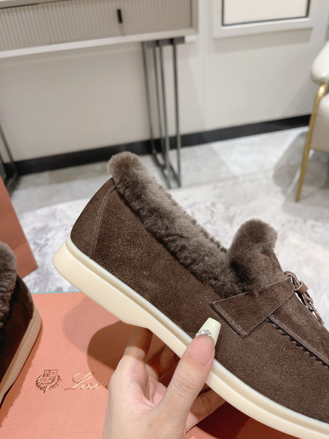 Hochwertige Lederloafer mit Quasten