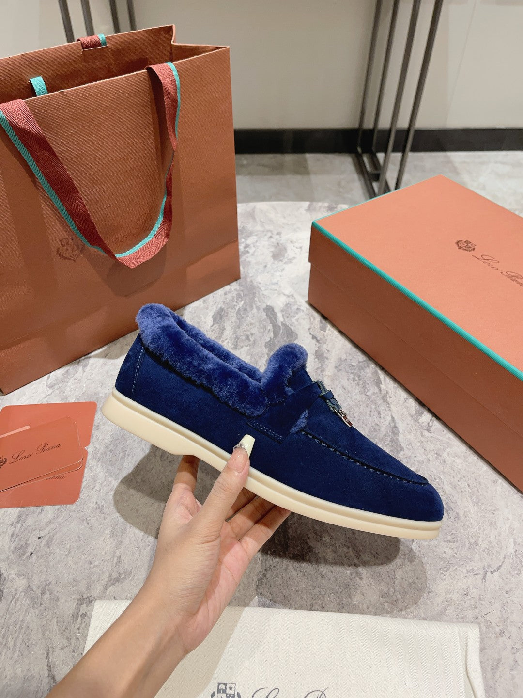 Hochwertige Lederloafer mit Quasten