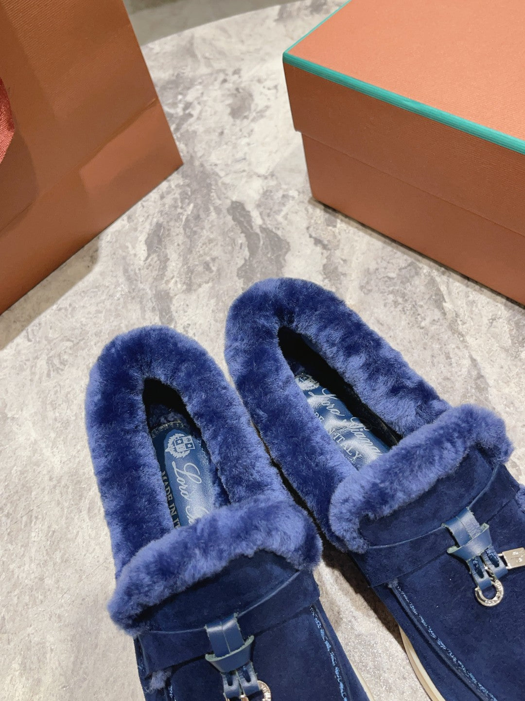 Hochwertige Lederloafer mit Quasten