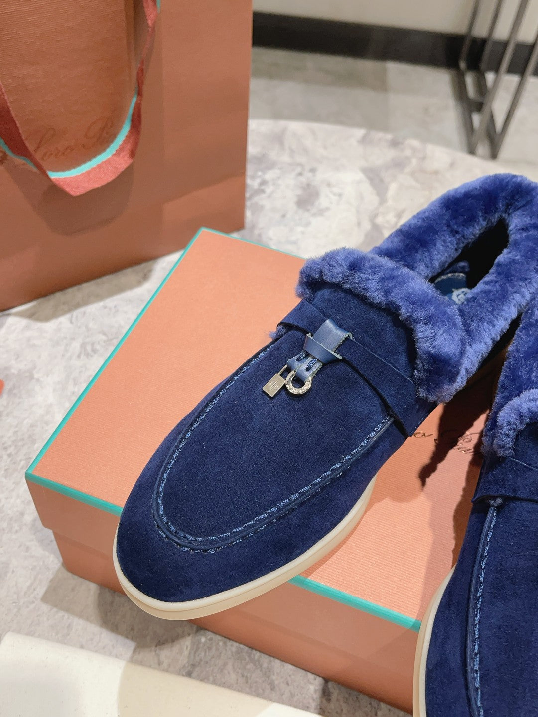 Hochwertige Lederloafer mit Quasten