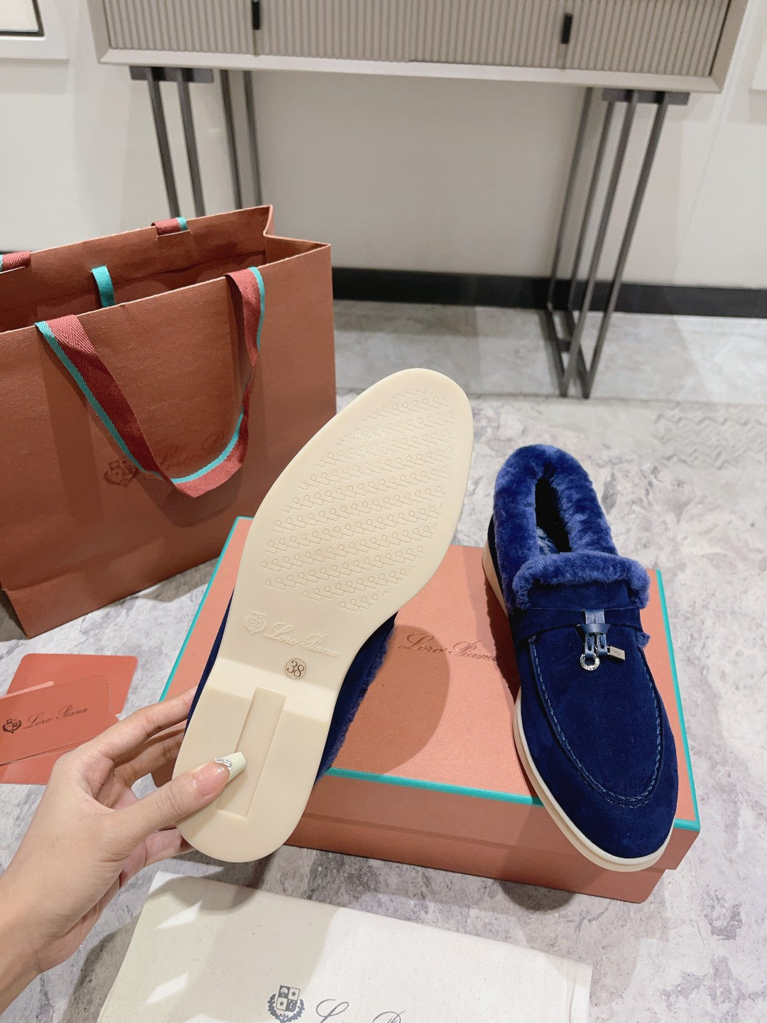 Hochwertige Lederloafer mit Quasten