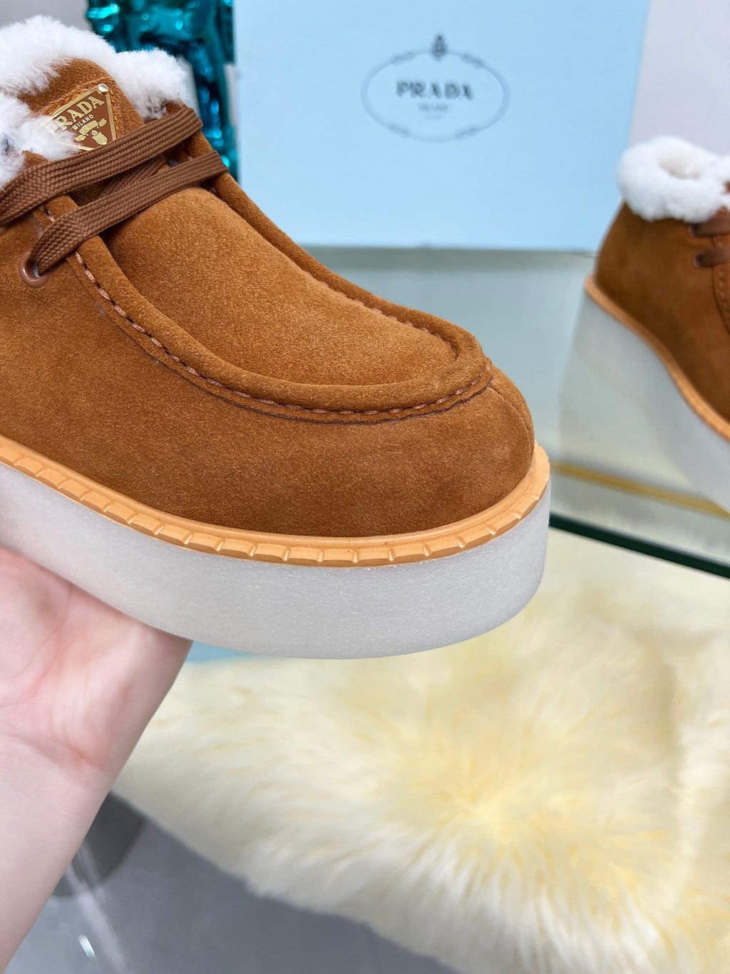 Damen-Sneaker mit Wollfutter