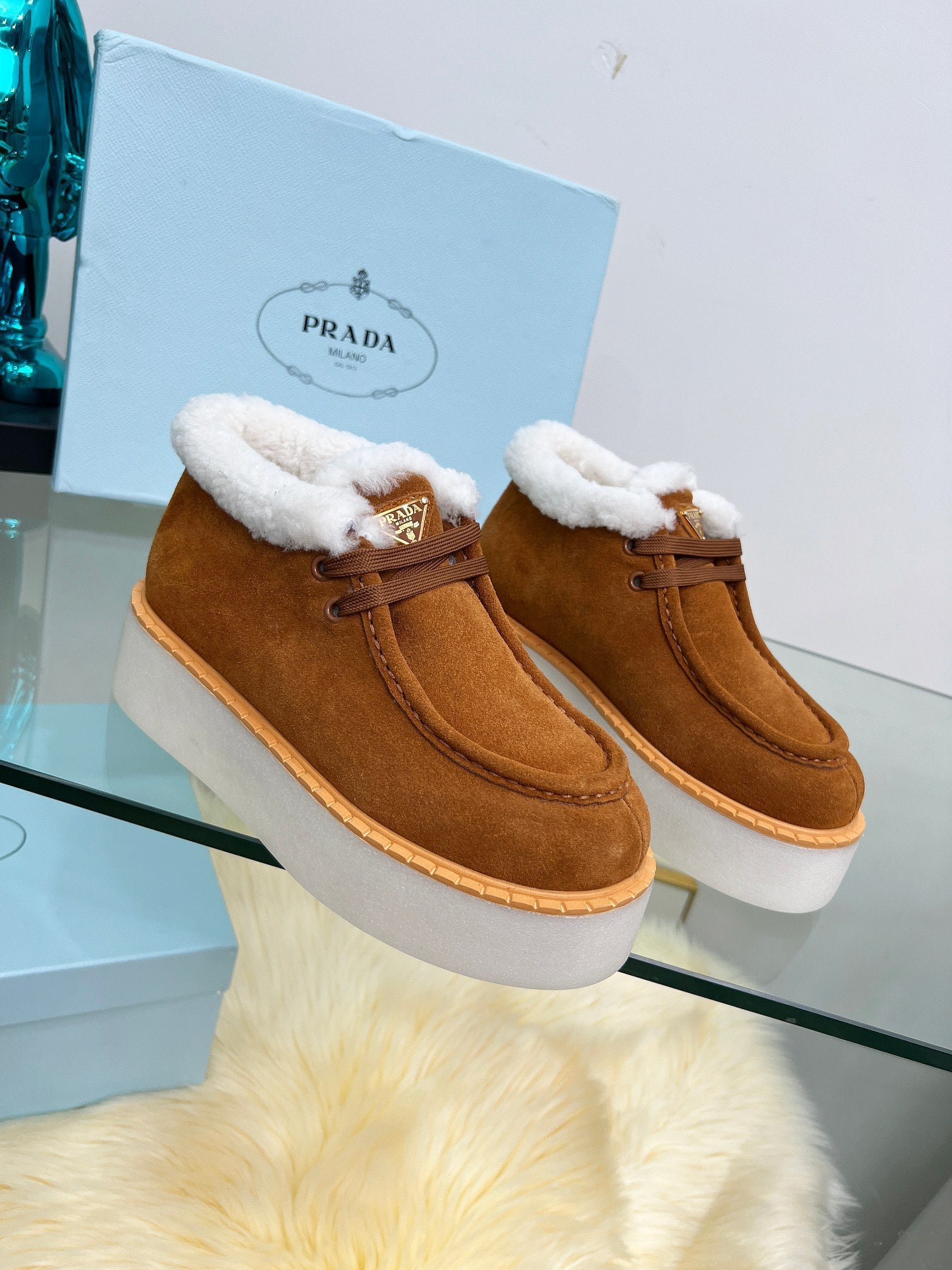 Damen-Sneaker mit Wollfutter