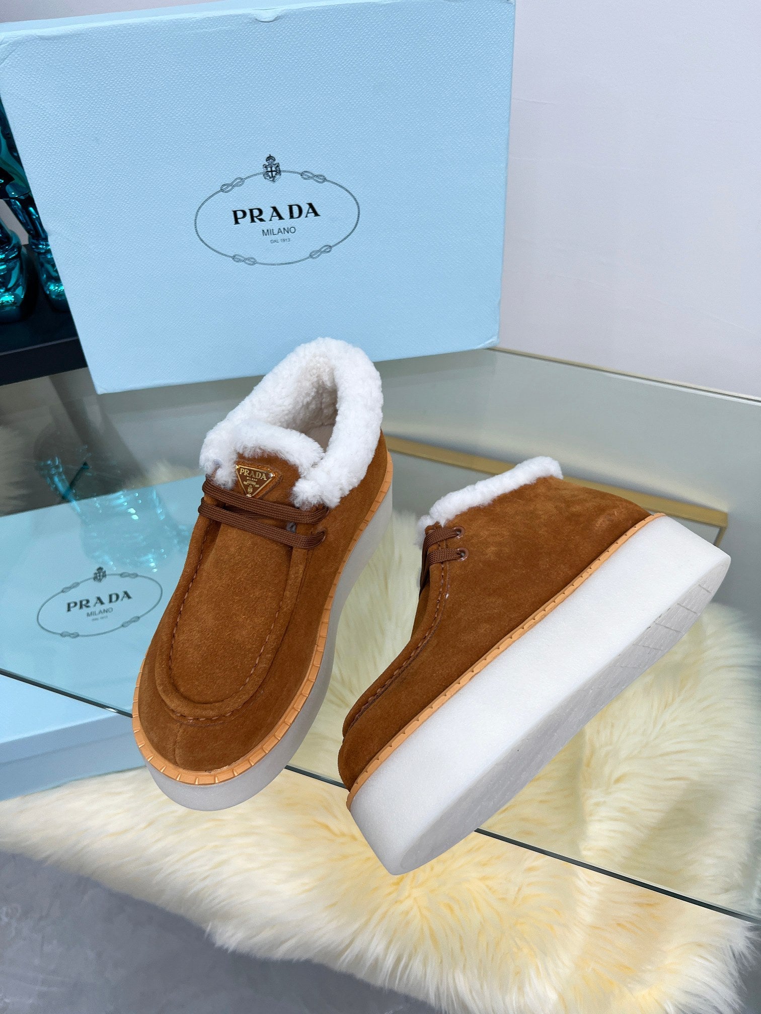 Damen-Sneaker mit Wollfutter