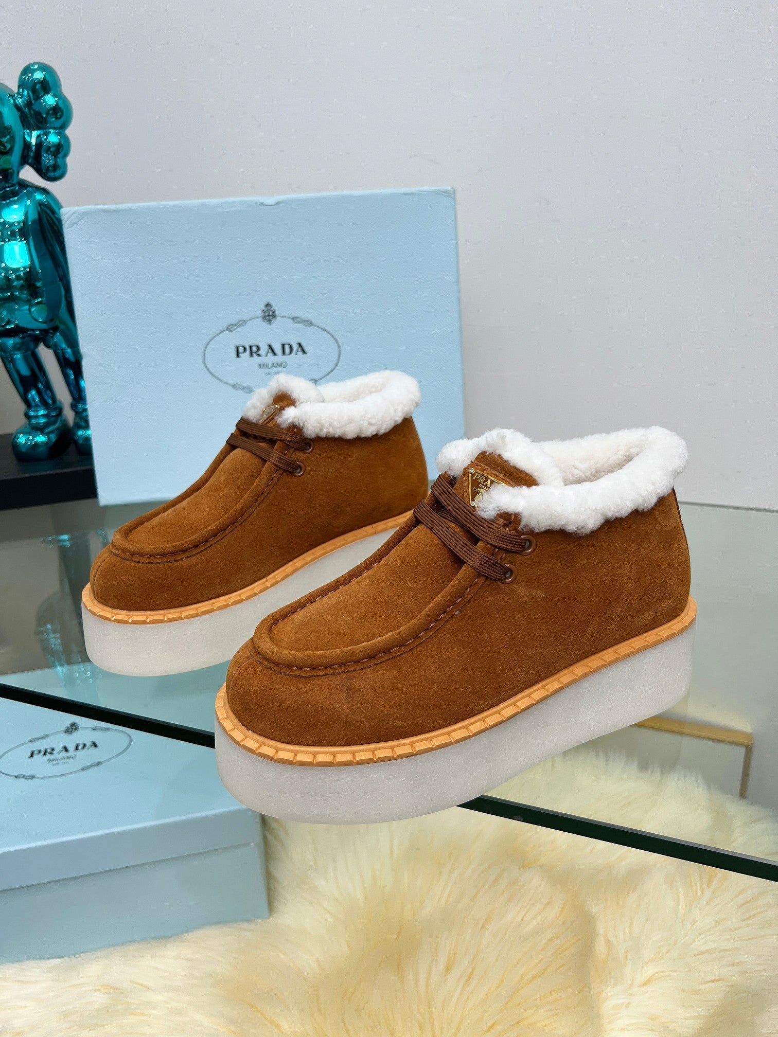 Damen-Sneaker mit Wollfutter