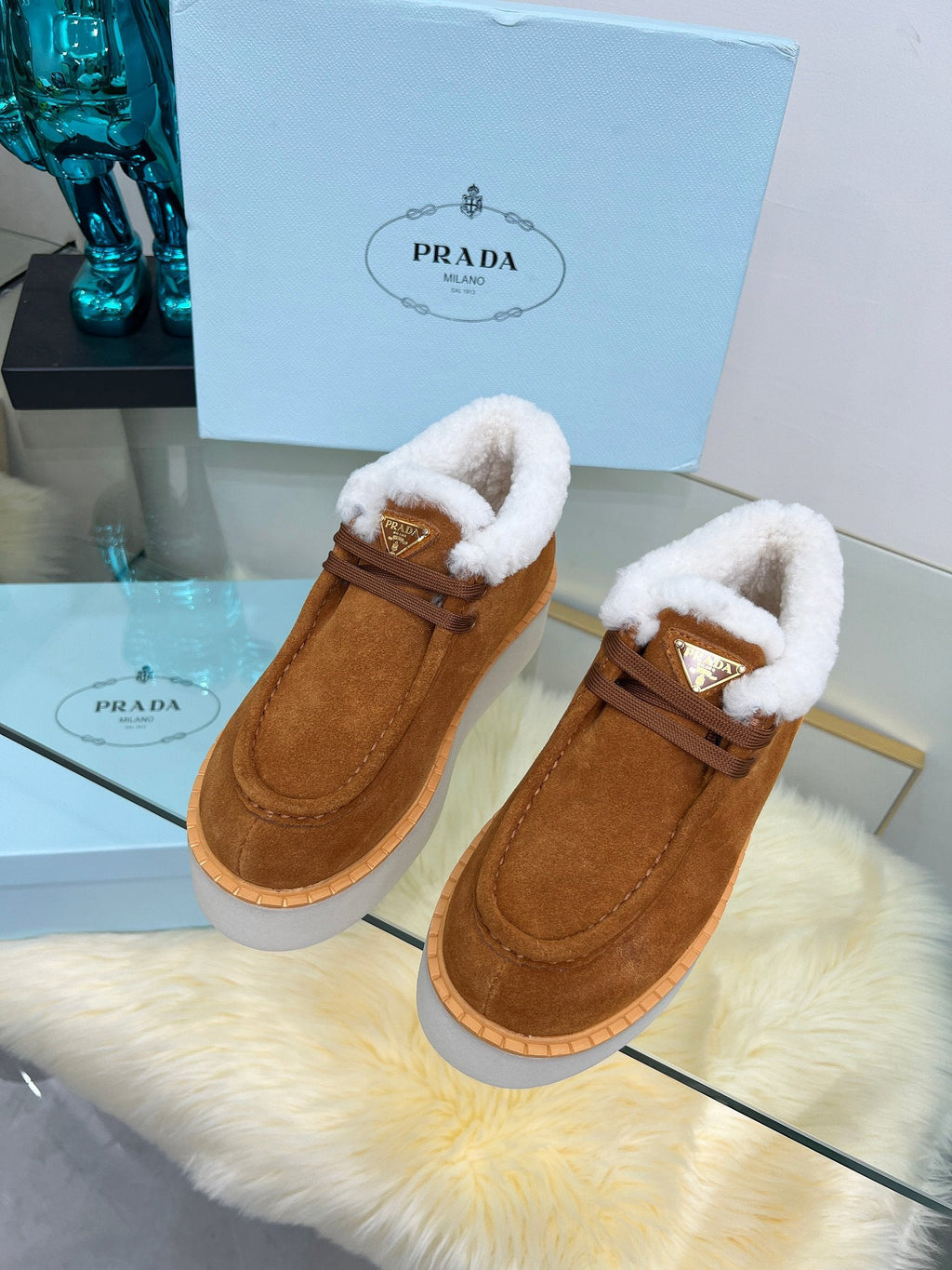 Damen-Sneaker mit Wollfutter
