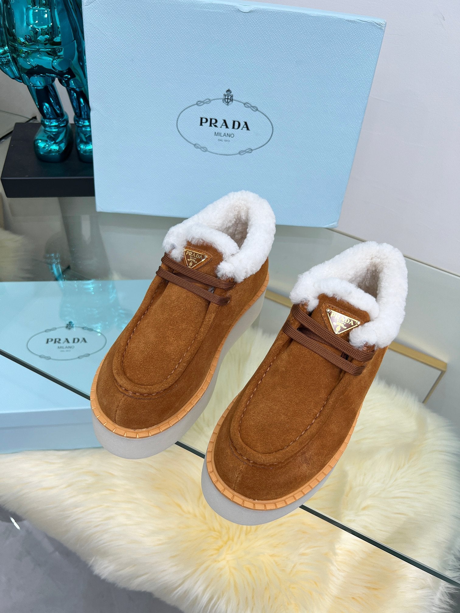 Damen-Sneaker mit Wollfutter