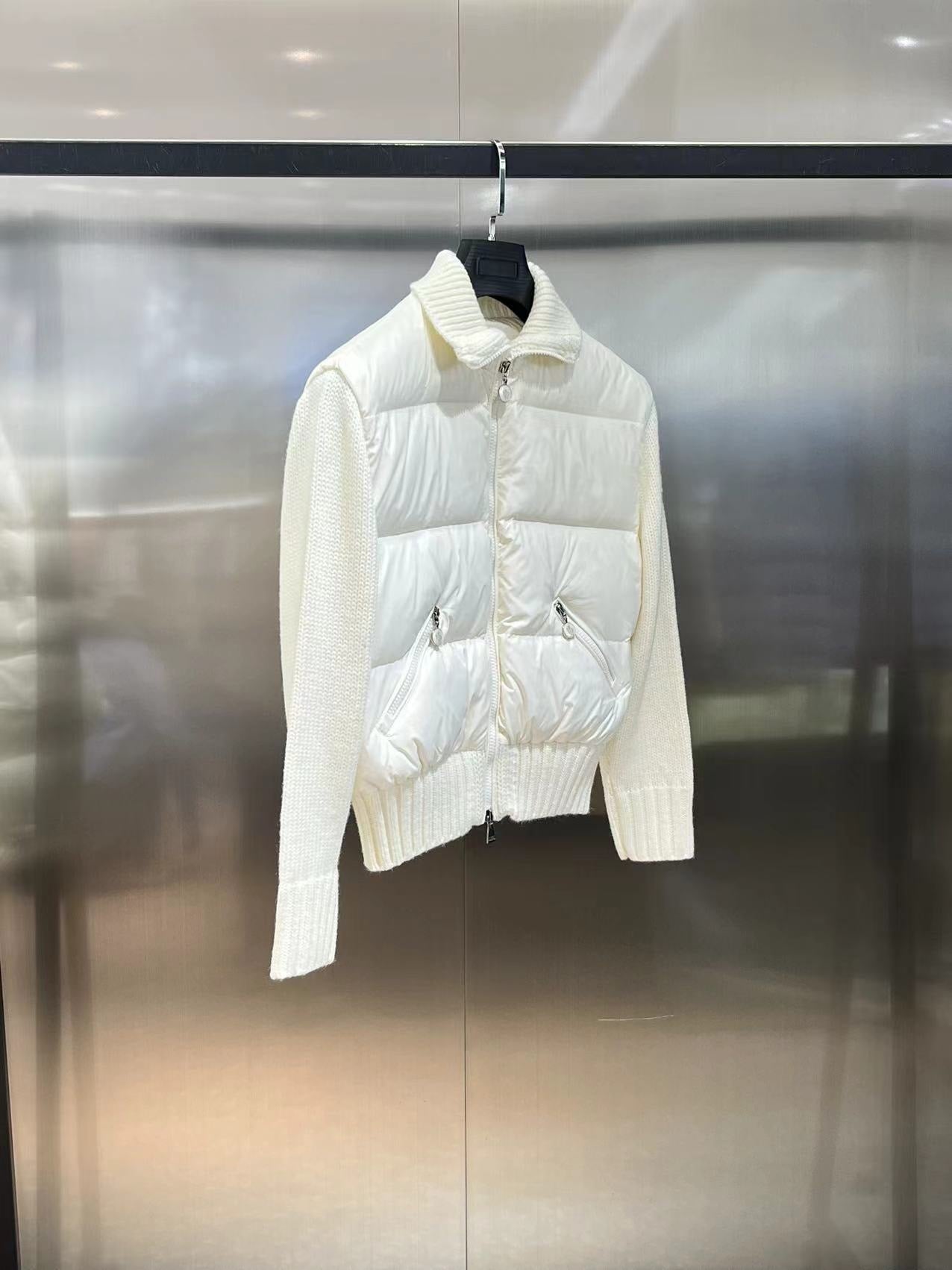 Wool down jacket