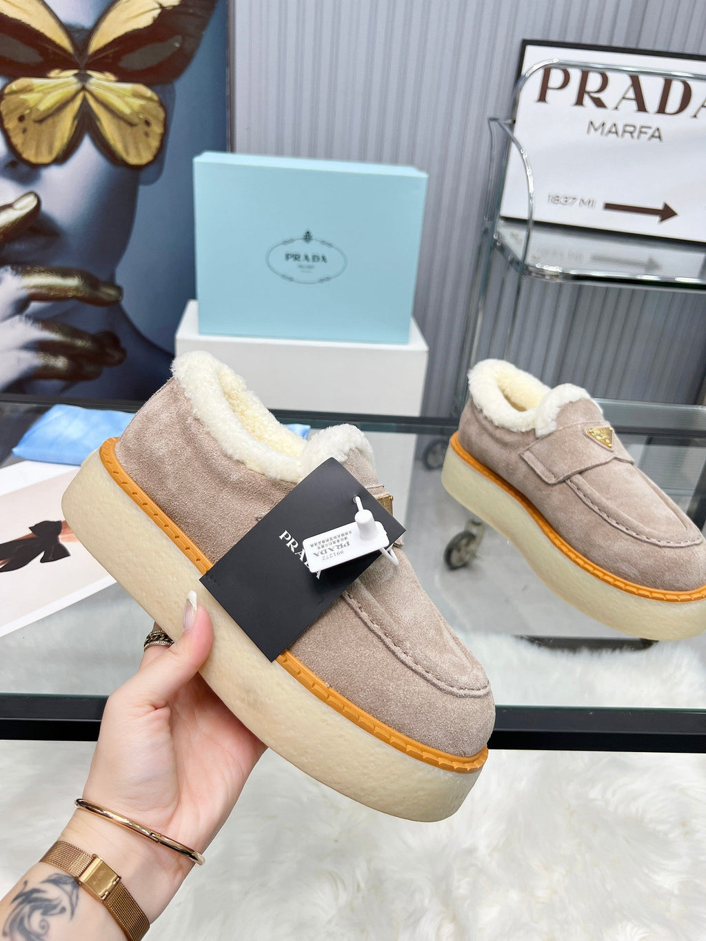 Gefütterte Damen-Sneaker