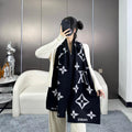 Woven cashmere scarf
