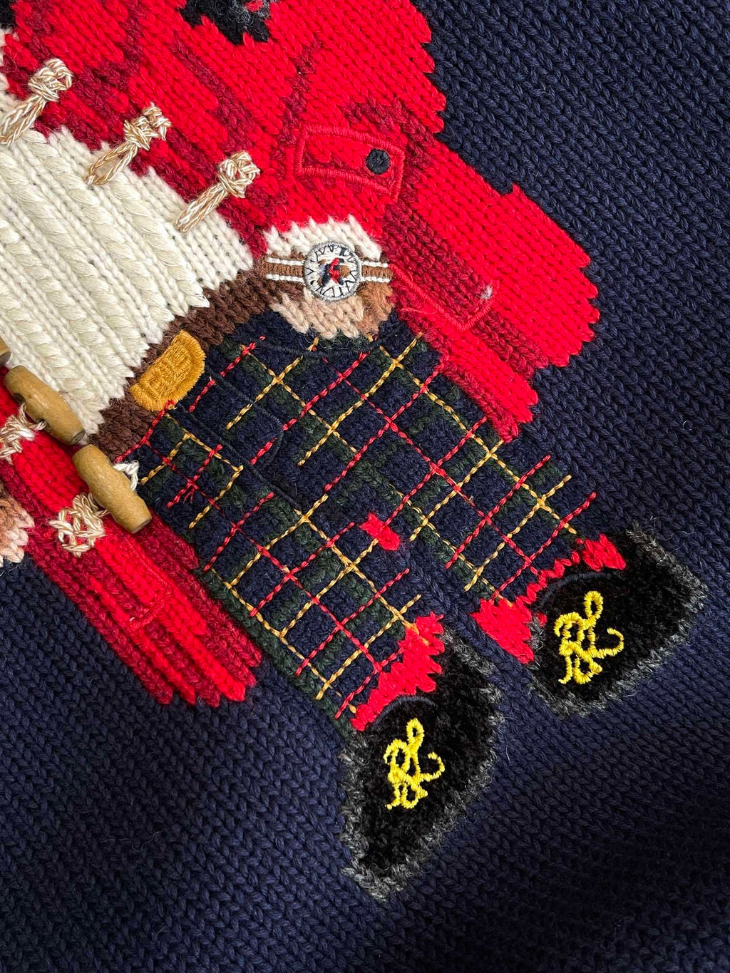 Sealed Bear Knit Sweater