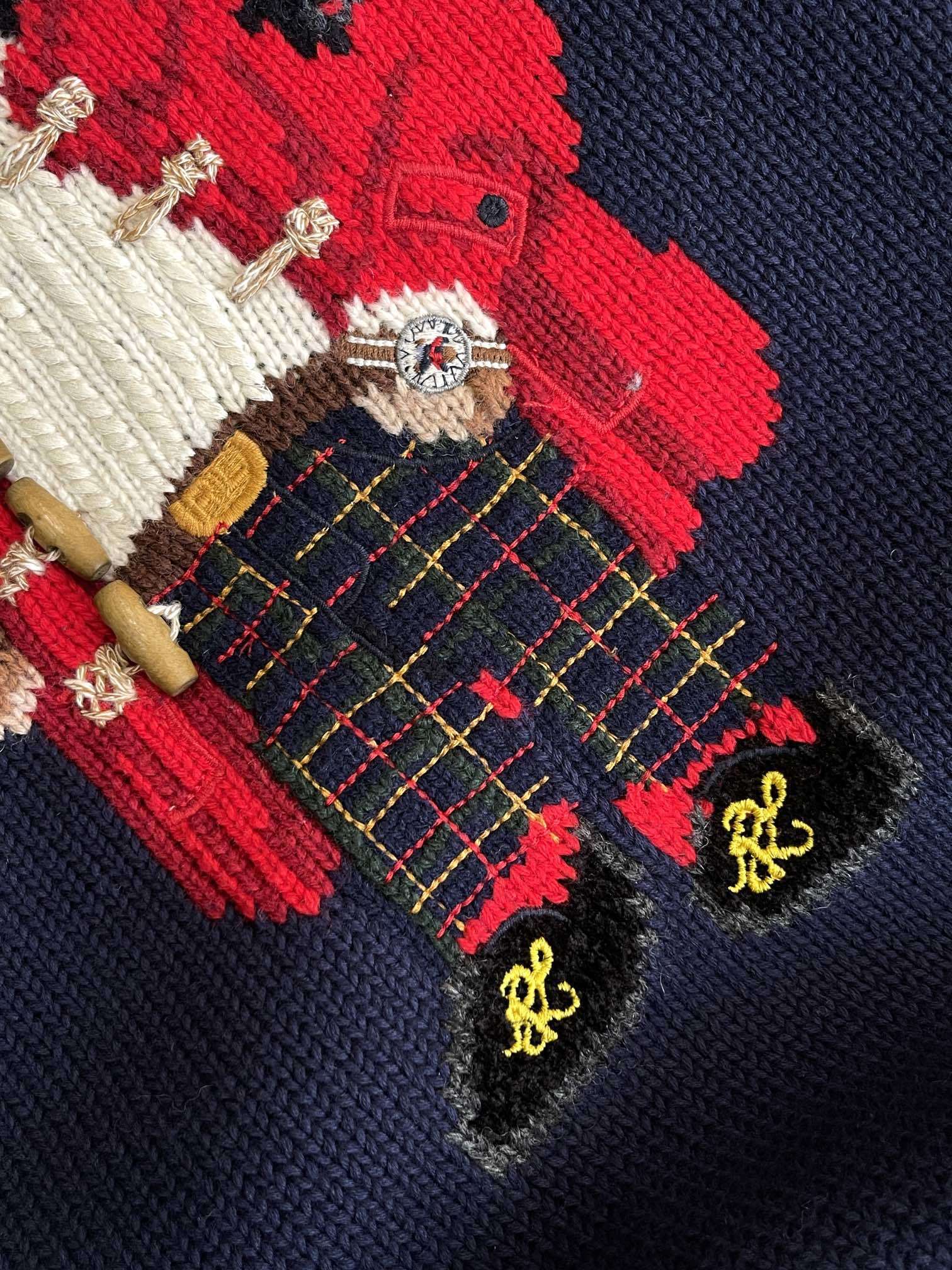 Sealed Bear Knit Sweater
