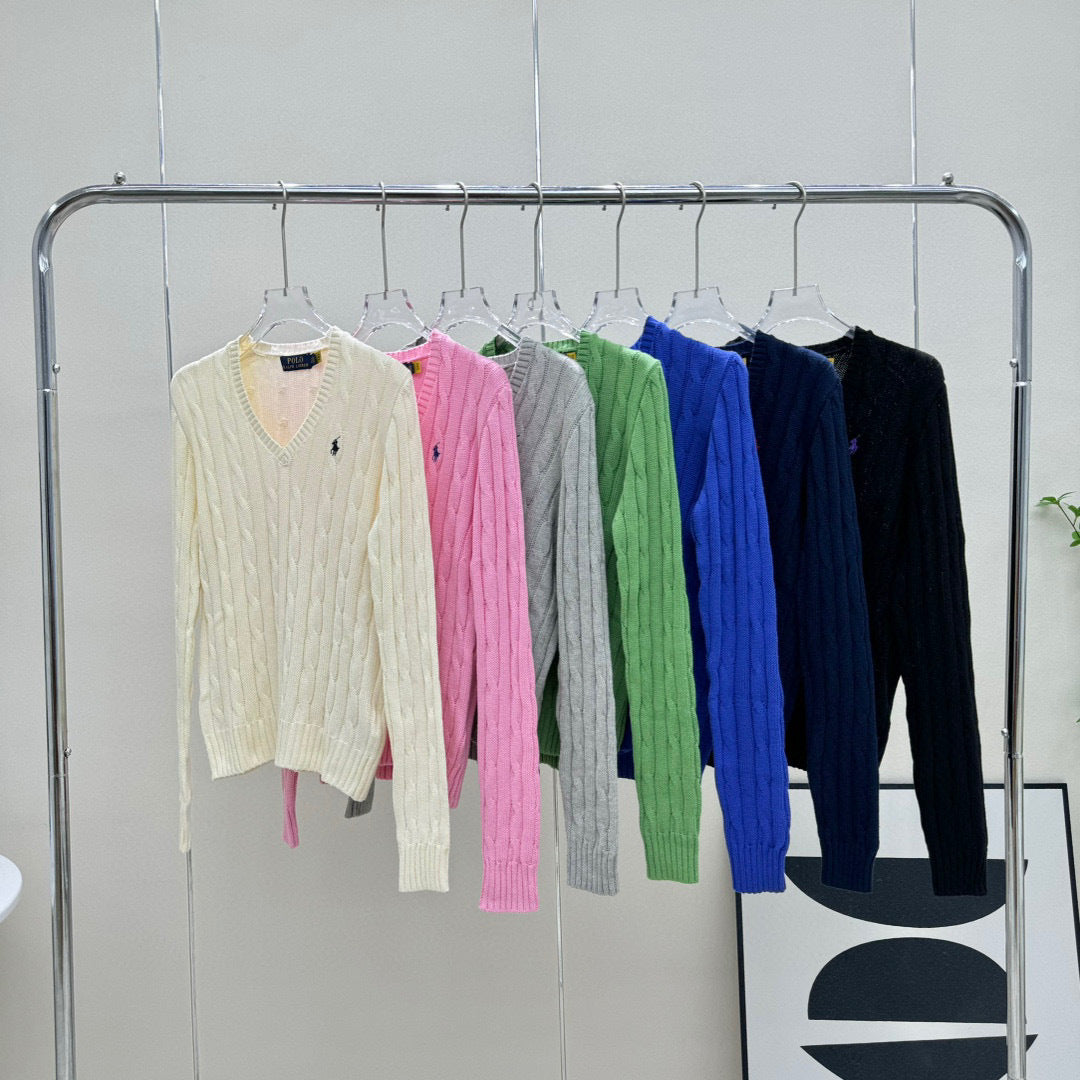 Classic V-neck sweater