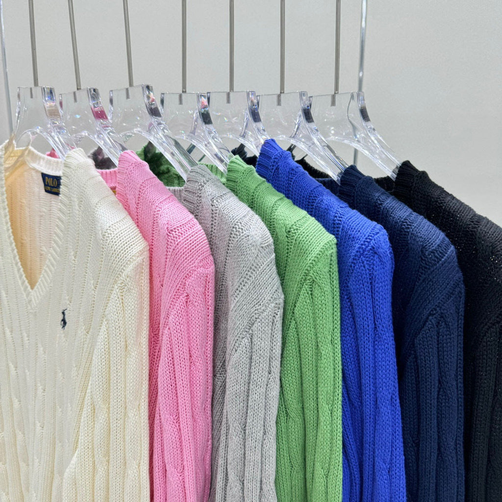 Classic V-neck sweater