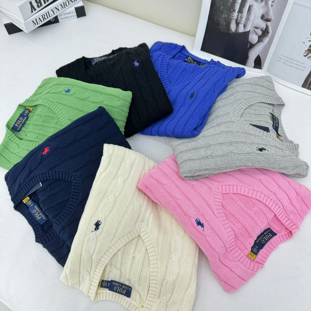 Classic V-neck sweater