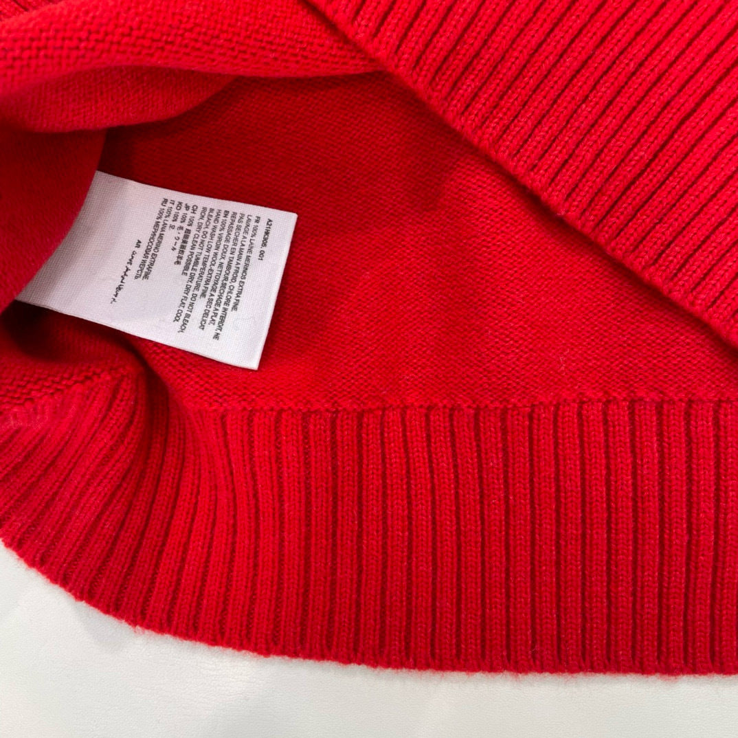 Herz-Logo Strickpullover