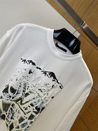 Minimalistisches Baumwoll-T-Shirt