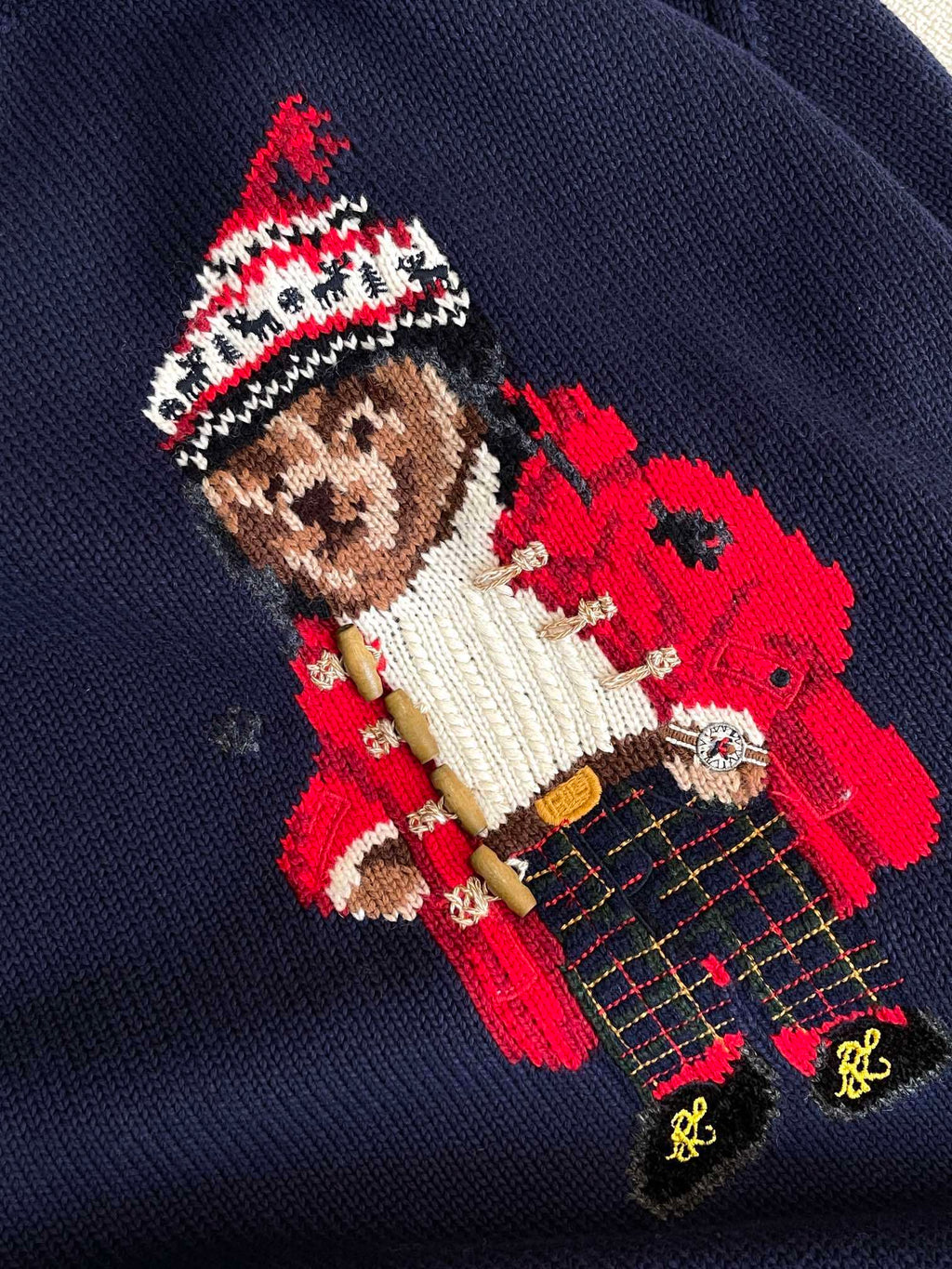 Sealed Bear Knit Sweater