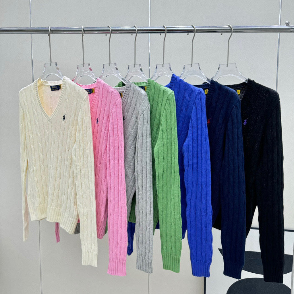 Classic V-neck sweater