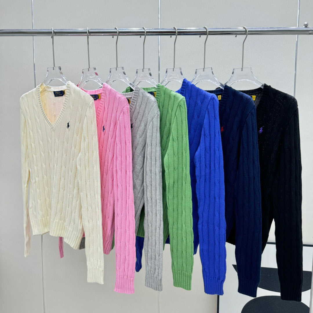 Classic V-neck sweater