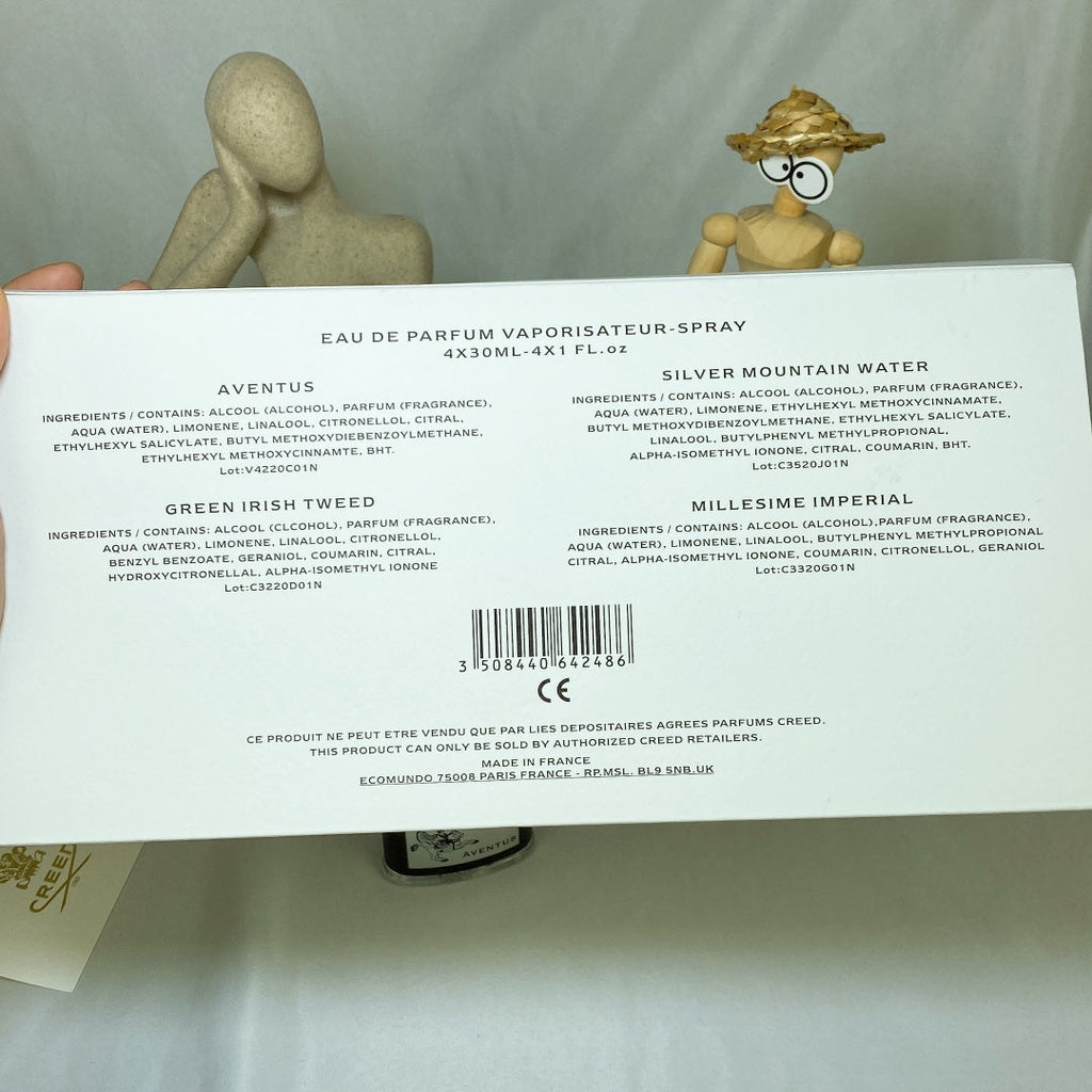 Parfüm-Geschenkset · 4 x 30 ml