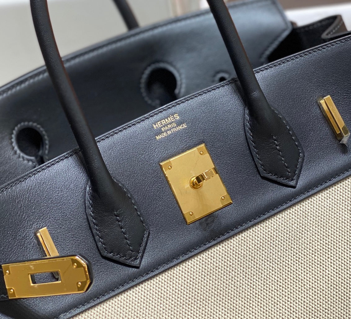 30 Swift Leder Canvas Schwarz