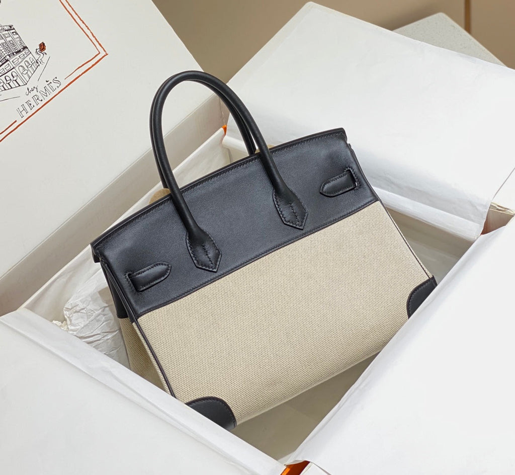 30 Swift Leder Canvas Schwarz