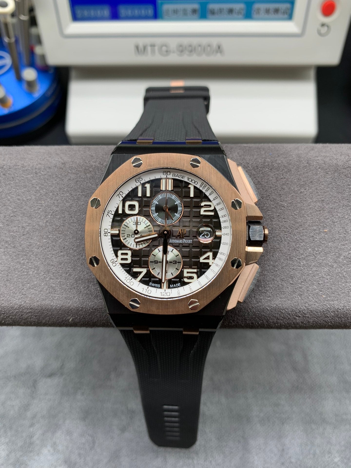 44mm Skeleton Chronograph Automatic Watch
