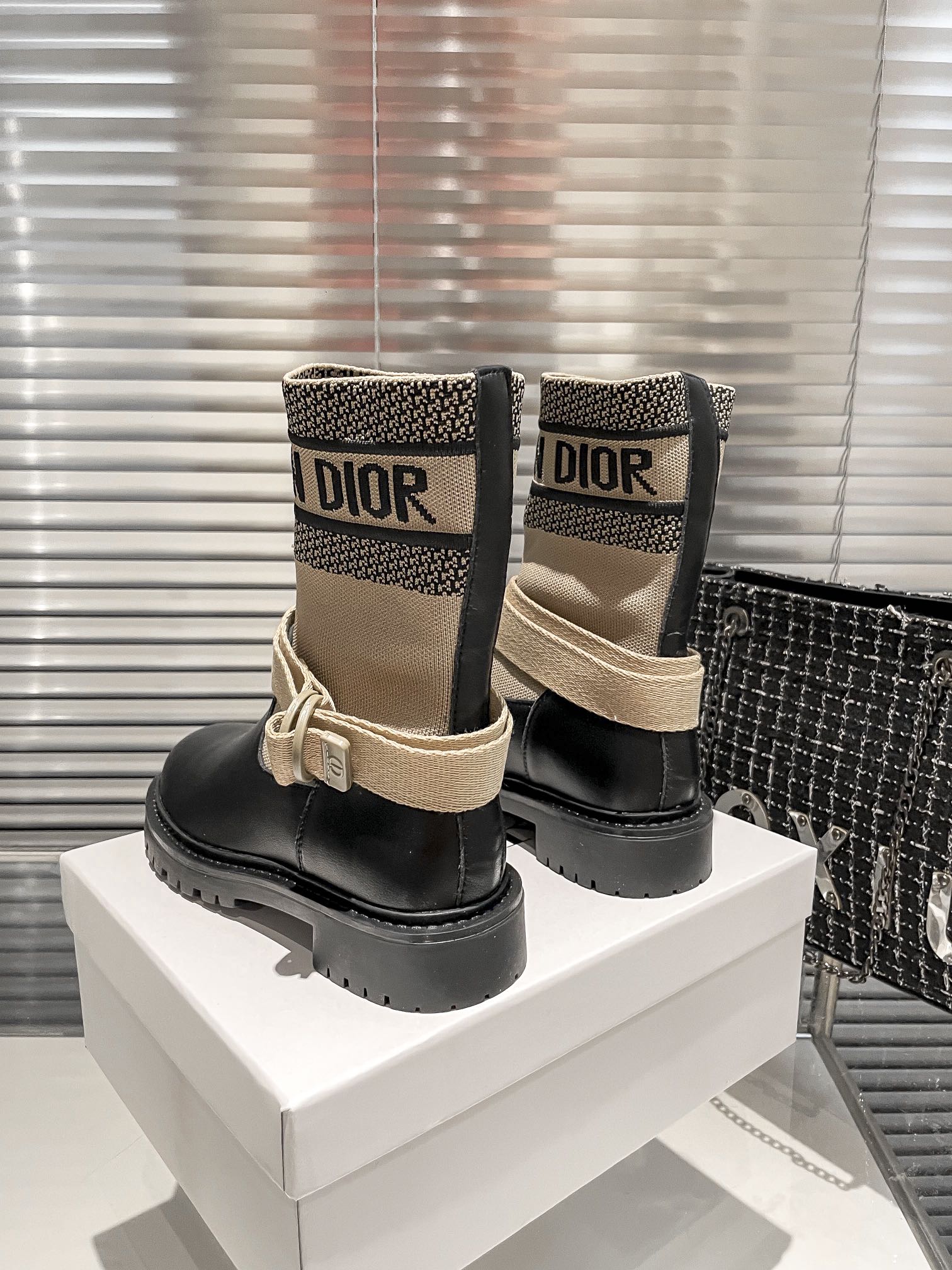 Botas Martin de punto para mujer
