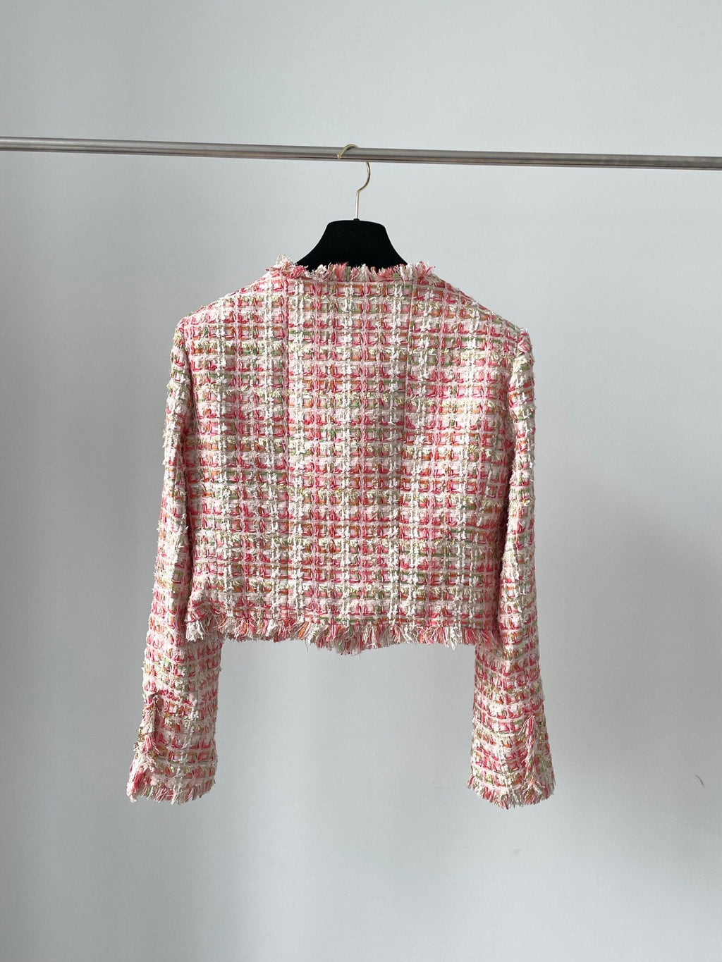 Short tweed jacket