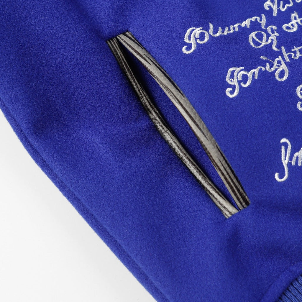 Global Embroidered Baseball Jacket
