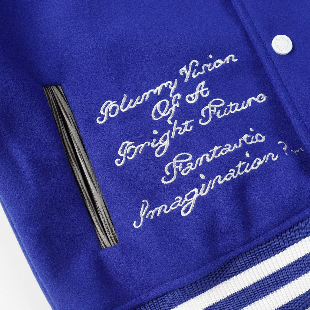 Global Embroidered Baseball Jacket